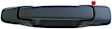 82701 Rear, Driver Side Textured Black Exterior Door Handle, Without Key Hole, Help Series