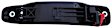 82703 Front, Driver Side Smooth Black Exterior Door Handle, Without Key Hole, Help Series