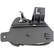 82722 Rear, Driver Side Gray Interior Door Handle, With Door Lock Button, Help Series