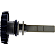 82746 Help Series Power Steering Reservoir Cap - Black and Gray, Plastic, Direct Fit, Sold individually