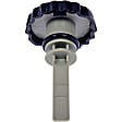 82746 Help Series Power Steering Reservoir Cap - Black and Gray, Plastic, Direct Fit, Sold individually