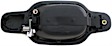82809 Front, Passenger Side Smooth Black Exterior Door Handle, Without Key Hole, Help Series