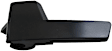 82852 Black Interior Door Handle, Without Door Lock Button, Help Series