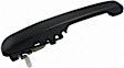 82952 Rear, Passenger Side Textured Black Exterior Door Handle, Without Key Hole, Help Series