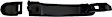82972 Black Exterior Door Handle, Without Key Hole, Help Series