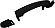 82972 Black Exterior Door Handle, Without Key Hole, Help Series
