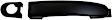 82973 Front, Driver Side Paint to Match Exterior Door Handle, Without Key Hole, Help Series