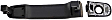 83196 Front, Driver Side Textured Black Exterior Door Handle, With Key Hole, Help Series