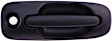 83223 Front, Passenger Side Smooth Black Exterior Door Handle, With Key Hole, Help Series
