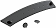 83227 Grab Handle, Plastic, Gray