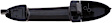 83325 Front, Passenger Side, or Rear, Driver or Passenger Side Smooth Black Exterior Door Handle, Without Key Hole, Help Series