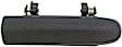 83335 Front, Passenger Side Textured Black Exterior Door Handle, Without Key Hole, Help Series