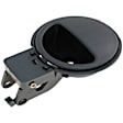 83345 Front Or Rear, Driver Side Textured Black Interior Door Handle, Without Door Lock Button, Help Series