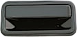 83364 Smooth Black Exterior Door Handle, Without Key Hole, Help Series