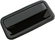 83364 Smooth Black Exterior Door Handle, Without Key Hole, Help Series