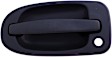 83378 Front, Driver Side Textured Black Exterior Door Handle, With Key Hole, Help Series