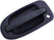 83378 Front, Driver Side Textured Black Exterior Door Handle, With Key Hole, Help Series