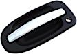 83383 Front, Driver Side Black Exterior Door Handle, With Key Hole, Help Series