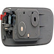 83409 Front, Driver Side Black Interior Door Handle, Without Door Lock Button, Help Series