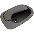 83439 Front Or Rear, Passenger Side Beige Interior Door Handle, Without Door Lock Button, Help Series