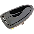 83444 Front Or Rear, Driver Side Textured Gray Interior Door Handle, With Door Lock Button, Help Series