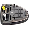 83444 Front Or Rear, Driver Side Textured Gray Interior Door Handle, With Door Lock Button, Help Series