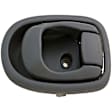 83451 Front Or Rear, Passenger Side Gray Interior Door Handle, Help Series