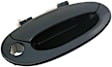 83502 Front, Passenger Side Smooth Black Exterior Door Handle, With Key Hole, Help Series