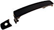 83503 Front, Driver Side Smooth Black Exterior Door Handle, With Key Hole, Coupe, Help Series