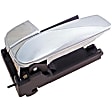 83531 Rear, Driver Side Chrome Interior Door Handle, With Door Lock Button, Help Series