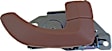 83569 Rear, Passenger Side Smooth beige Interior Door Handle, With Door Lock Button, Help Series