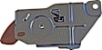 83569 Rear, Passenger Side Smooth beige Interior Door Handle, With Door Lock Button, Help Series