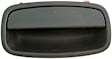 83587 Rear, Driver Side Textured Black Exterior Door Handle, Without Key Hole, Help Series