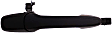 83627 Smooth Black Exterior Door Handle, Without Key Hole, Help Series