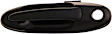 83669 Front, Driver Side Smooth Black Exterior Door Handle, With Key Hole, Help Series