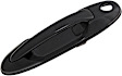 83669 Front, Driver Side Smooth Black Exterior Door Handle, With Key Hole, Help Series