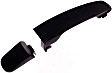 83677 Front, Passenger Side, or Rear Driver or Passenger Side Textured Black Exterior Door Handle, Without Key Hole, Help Series