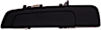 83727 Rear, Driver Side Smooth Black Exterior Door Handle, Without Key Hole, Help Series