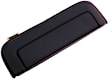 83760 Front, Passenger Side Textured Black Exterior Door Handle, Without Key Hole, Help Series