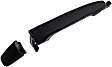 83778 Rear, Driver Side Smooth Black Exterior Door Handle, Without Key Hole, Help Series