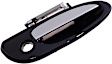 83834 Front, Passenger Side Chrome lever Exterior Door Handle, With Key Hole, Help Series