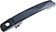 83838 Front, Driver Side Chrome Exterior Door Handle, With Key Hole, Help Series