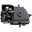 83891 Front Or Rear, Driver Side Gray bezel with chrome lever Interior Door Handle, With Door Lock Button, Sedan, Help Series