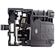 83940 Chrome Lever with Black Bezel Interior Door Handle, With Door Lock Button, Help Series