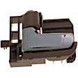 83942 Chrome lever Interior Door Handle, With Door Lock Button, Help Series