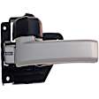 83946 Front Or Rear, Driver Side Silver lever Interior Door Handle, With Door Lock Button, Help Series