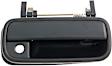 83955 Front, Passenger Side Textured Black Exterior Door Handle, Without Key Hole, Help Series