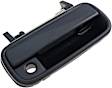 83955 Front, Passenger Side Textured Black Exterior Door Handle, Without Key Hole, Help Series