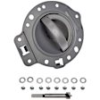 83978 Front, Passenger Side Gray Interior Door Handle, Without Door Lock Button, Help Series