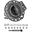 83979 Front, Driver Side Gray Interior Door Handle, Without Door Lock Button, Help Series